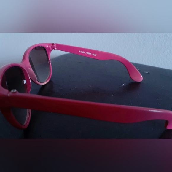 2/$20! Pink Nylon Frame Sunglasses - Picture 4 of 5